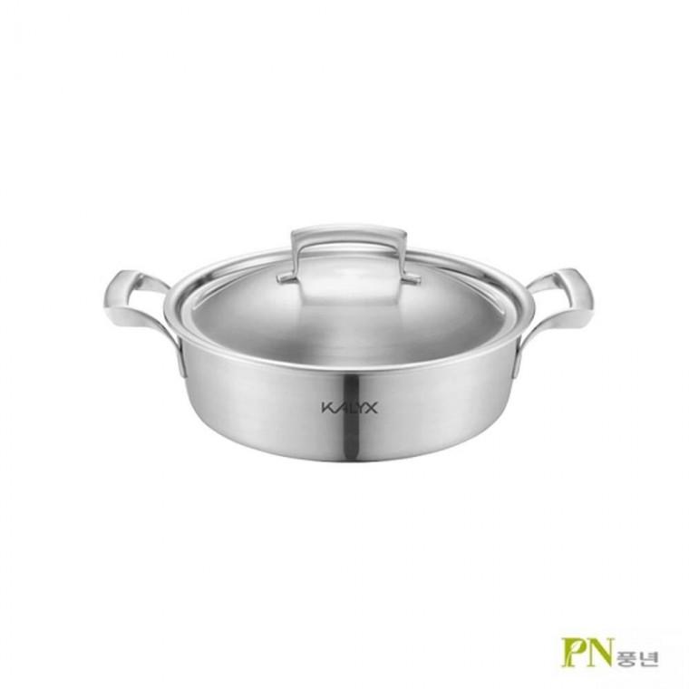 PN풍년 칼릭스 전골냄비 24cm 스텐냄비 양은냄비 라면냄비 미니냄비 큰냄비 사골냄비