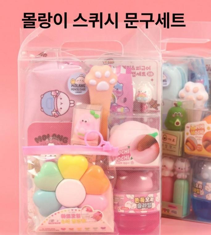 몰랑이 입학 완구 학용품 초등학생 선물 신학기 문구세트 캐릭터 단체 필기구 유치원 졸업 초등입학