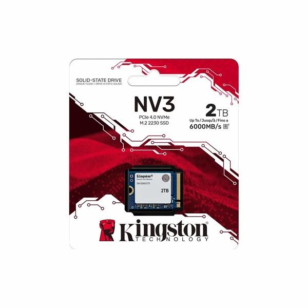 킹스톤 NV3 M.2 2230 NVMe PCIe4.0 SSD 2TB