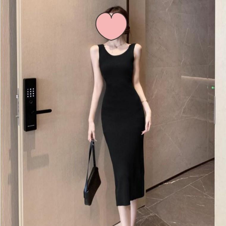 캐주얼룩 데일리룩 롱드레스 페미닌룩 니트 슬림핏 SNY-0038 여성의류