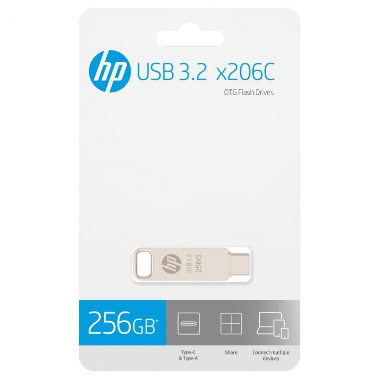 x206C OTG USB 3.2 Flash Drives 휴대용 저장장치 USB 메모리 드라이브 256GB