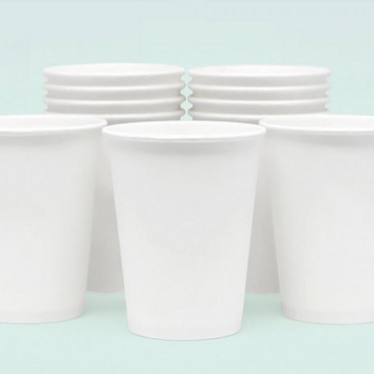 사무실 커피 큰 무지 종이컵 8oz 1박스 1000개