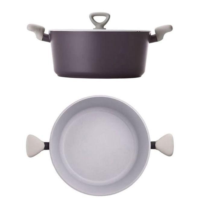 키친플라워 인덕션 곰솥 냄비 찜냄비 들통 양수 IH 냄비 28cm