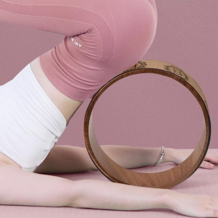 코르크 요가휠 필라테스 스트레칭 요가 홈트 마사지 링