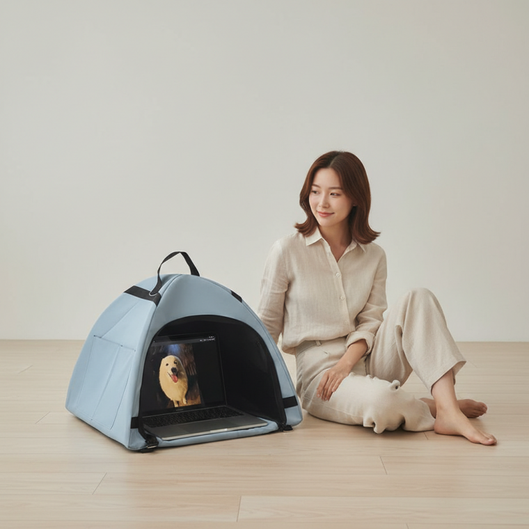 야외용 자외선 차단 휴대 파우치 여행용 소형 가방