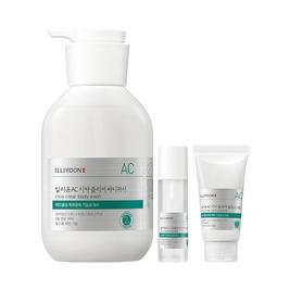 일리윤 시카클리어 등드름 바디워시 400ml+바디미스트 200ml+필링 스크럽 200ml 각 1개 (총 3개)