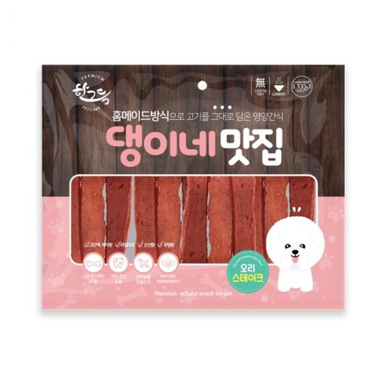 CY요셉 애견간식 댕이네맛집 오리스테이크 300g x 50개 (1박스)