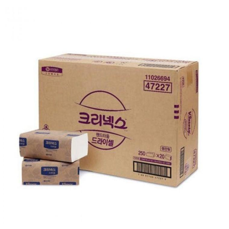 업소용 화장실 드라이셀 핸드 타올 타월 휴지 250매