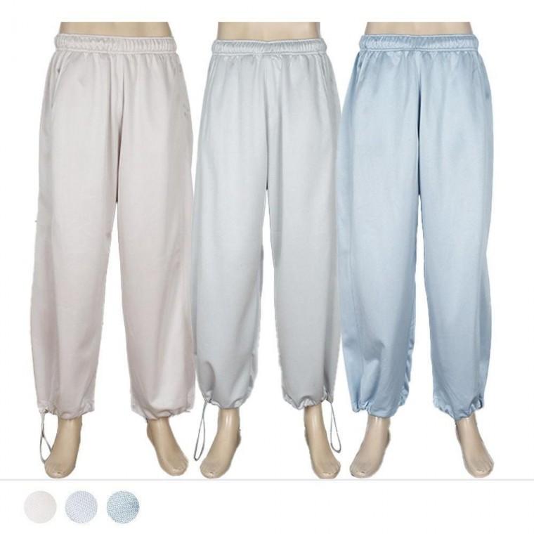 남성 와이드 츄리닝 바지 밴딩 투웨이 트레이닝 팬츠