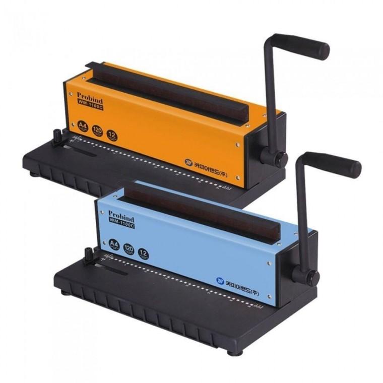 카피어랜드 와이어제본기 WM-1100C 120매12매천공 (1개입)