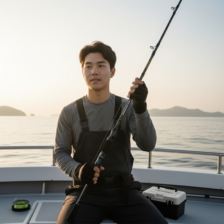 참돔 슬로우 지깅대 선상 루어낚싯대 662M 고탄성 카본 로드