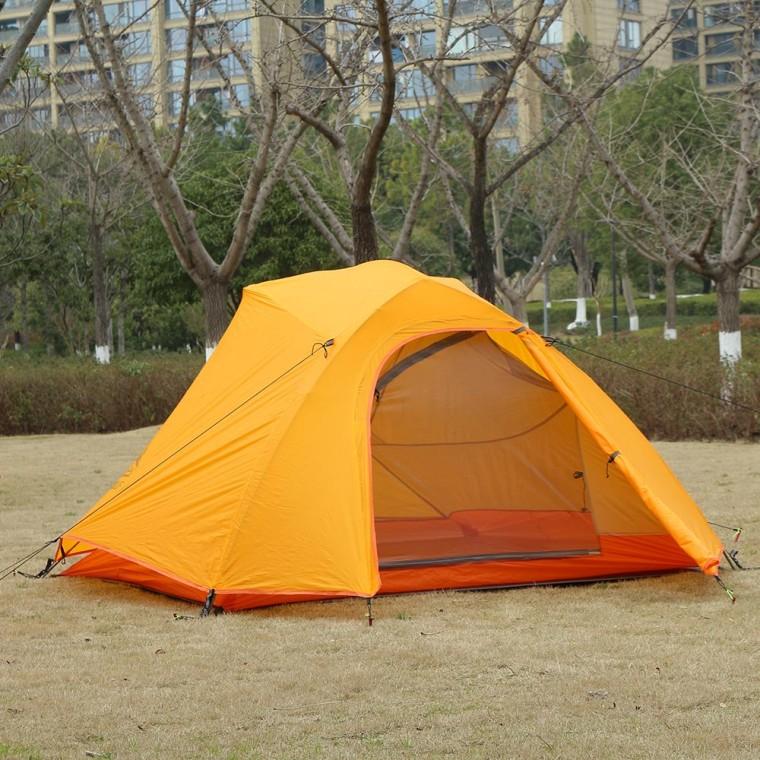 초경량 텐트-오렌지(3인용) 백패킹