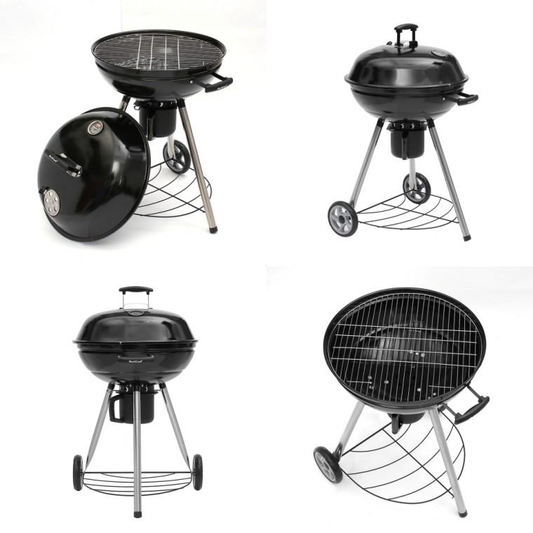 훈제 바비큐 그릴 65x100cm 블랙 꼬치요리 펜션장