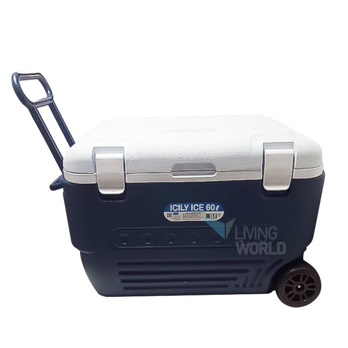 바퀴형아이스박스 60L(블루)