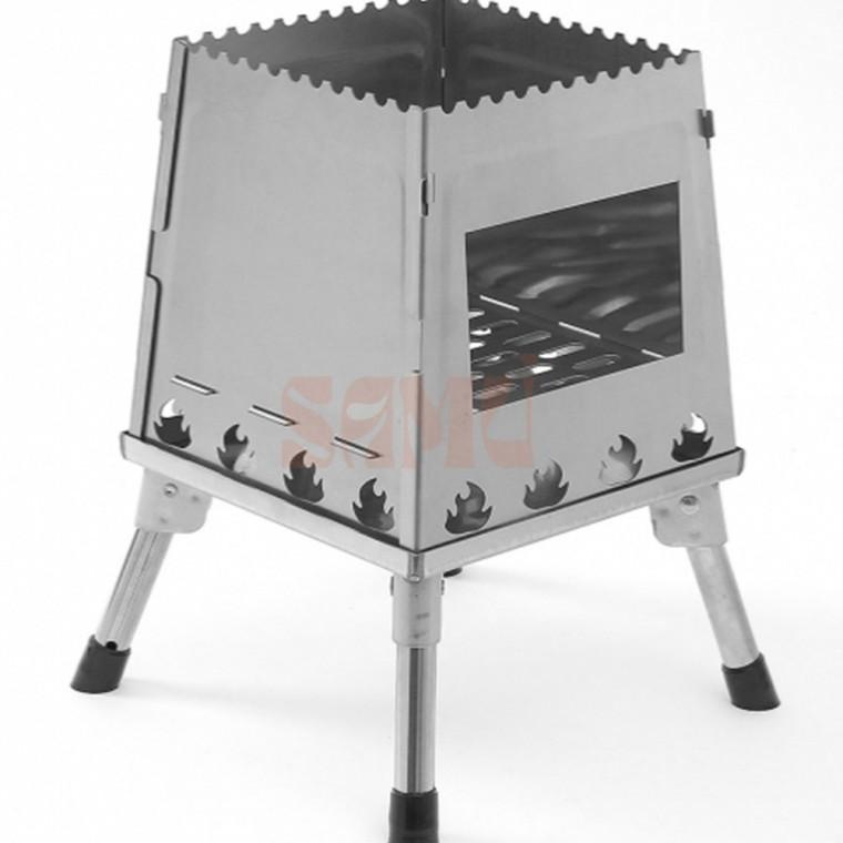 접이식 화목난로 26x34 캠핑용접이식화목난로 불멍화목난로