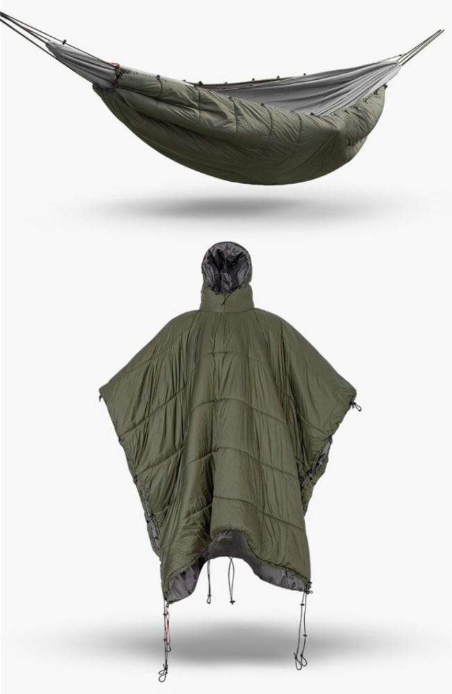 휴대용 초 경량 캠핑 차박 방수 해먹 침낭 보온 이불 담요 판초