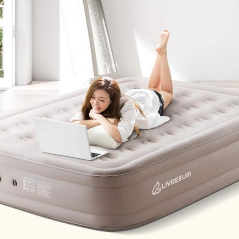 에어매트 더블 자충 캠핑용에어매트 에어메트리스 자동에어매트 텐트매트 텐트침대