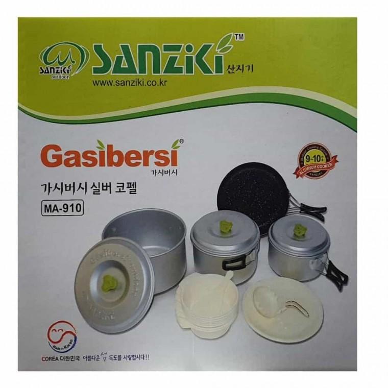 캠핑용냄비 캠핑코펠 캠핑프라이팬 코펠세트 10인용