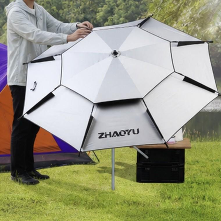 휴대용 미니 낚시 파라솔 원터치 각도조절 높이조절 그늘막 캠핑용