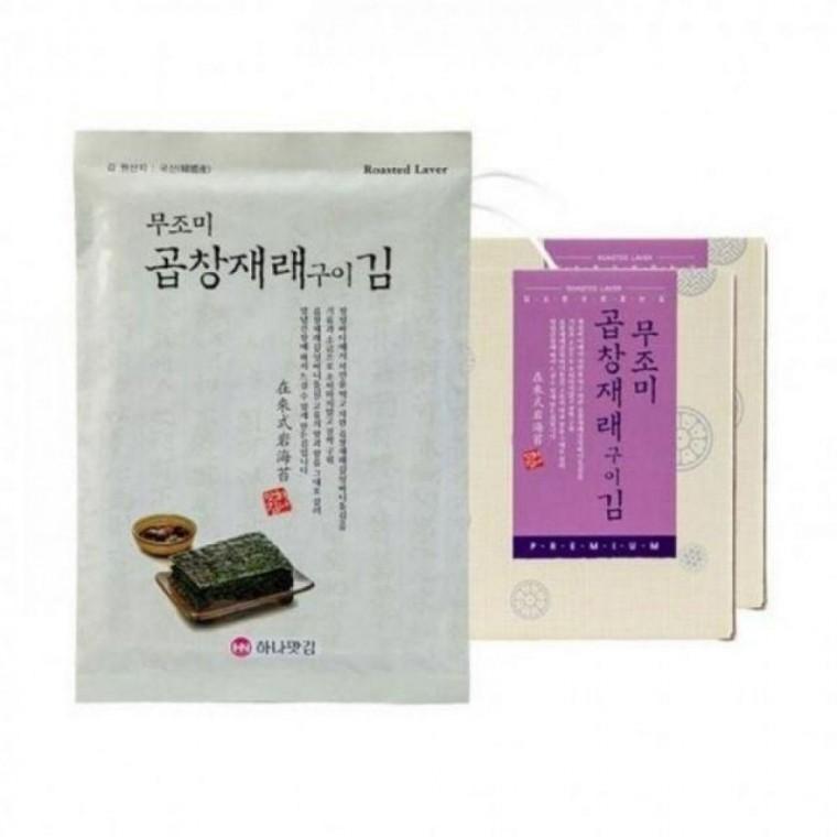 2026년 추석 명절 답례품 곱창 재래구이김 무조미 2호 김선물세트