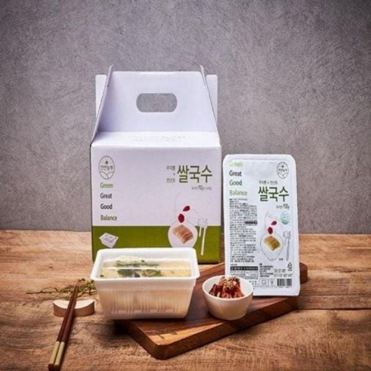 2026년 추석 명절 천년초 꾸지뽕 쌀국수 컵면 20봉 답례품 선물세트