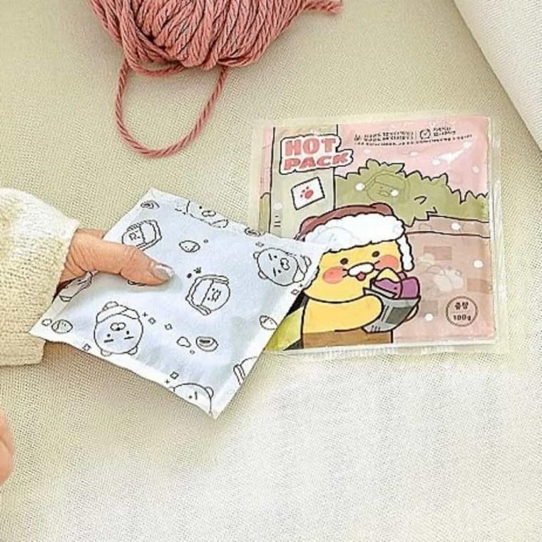카카오 따끈 핫팩 춘식이 고구마 박스 (100개입) 손난로핫팩 포켓용핫팩 대형핫팩