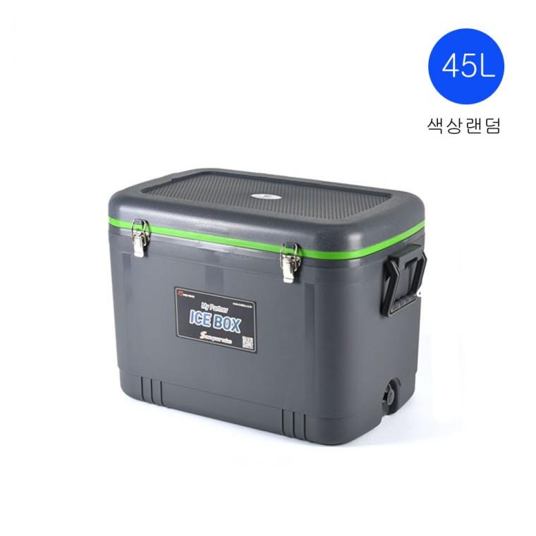 캠핑 레저용 아이스박스 색상랜덤 45L 레져박스 캠핑아이스박스 대형아이스박스 휴대용아이스박스