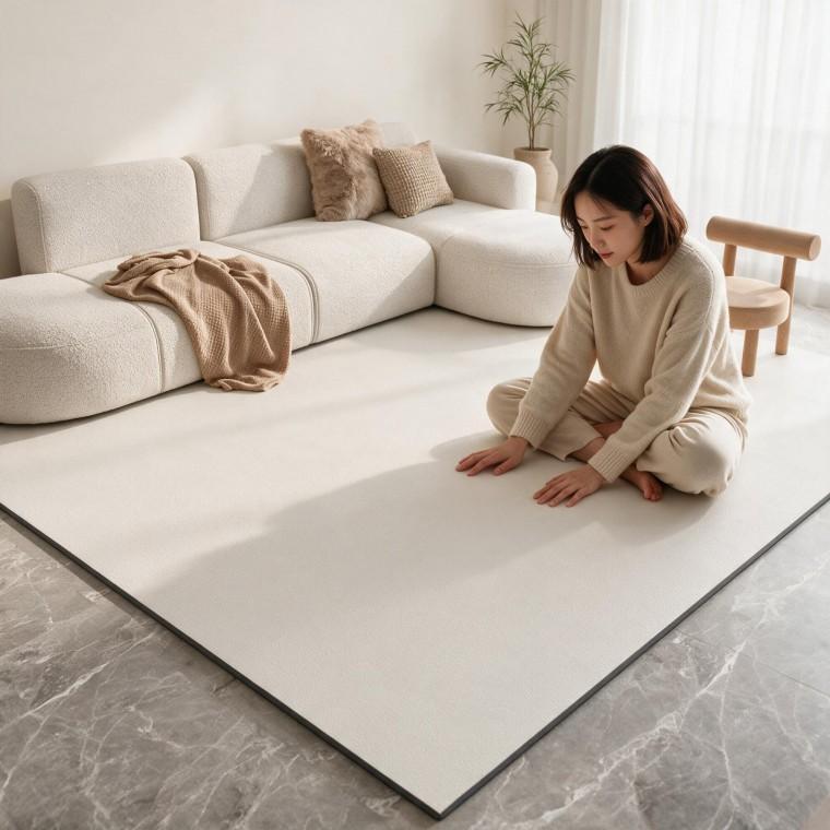 거실 러그 카페트 미끄럼방지 방수 사계절 홈 인테리어 100x160cm