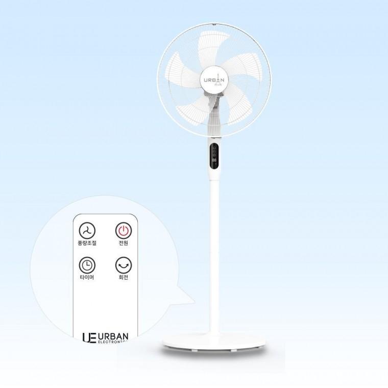 선풍기 반일렉 2in1 라인 스탠드 리모컨 UEF-1915R 공업용선풍기
