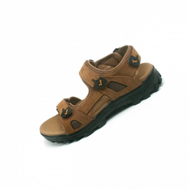남성샌들 1703 빅사이즈남성샌들 가죽샌들 2중쿠션 발볼조절기능