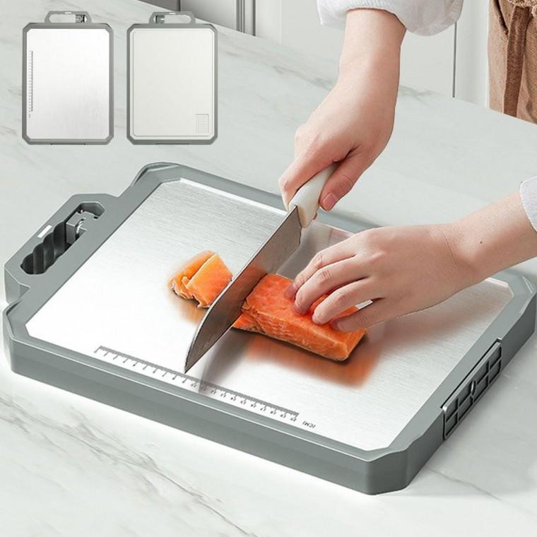 스테인레스 실리콘 양면도마 주방도마 조리도구