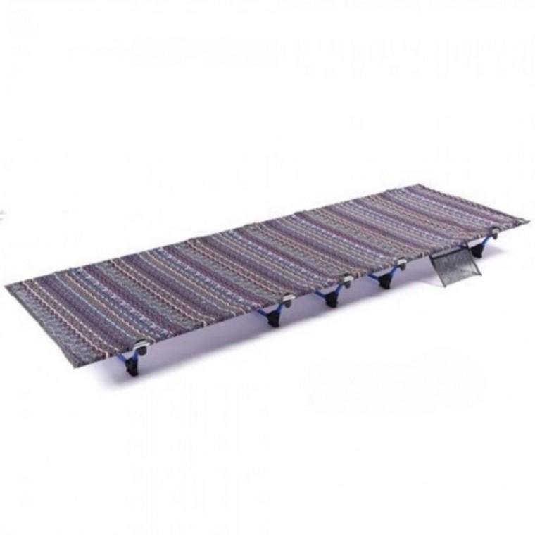 4U 접이식 탈부착 휴대용 야전침대 187CM 블루 싱글 야침