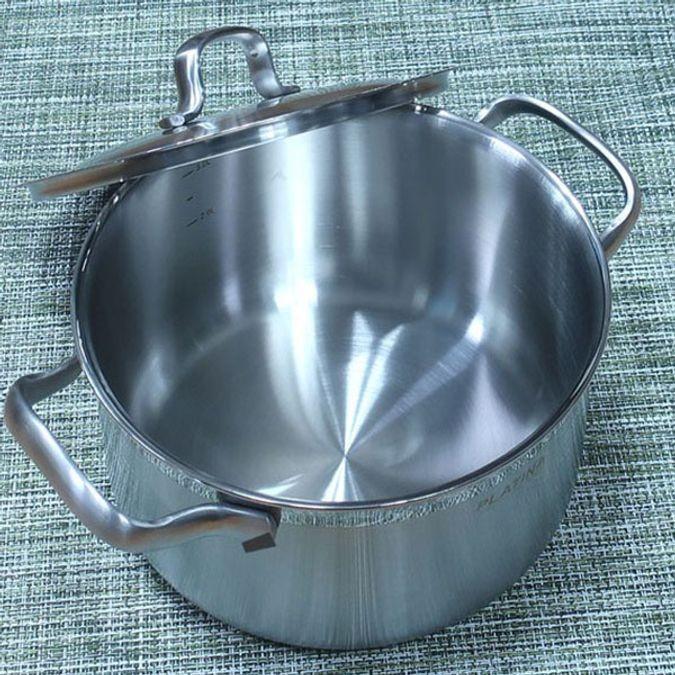 곰솥 찜기 인덕션 찜냄비 냄비 20cm 들통 키친플라워 대형찜솥 전골냄비