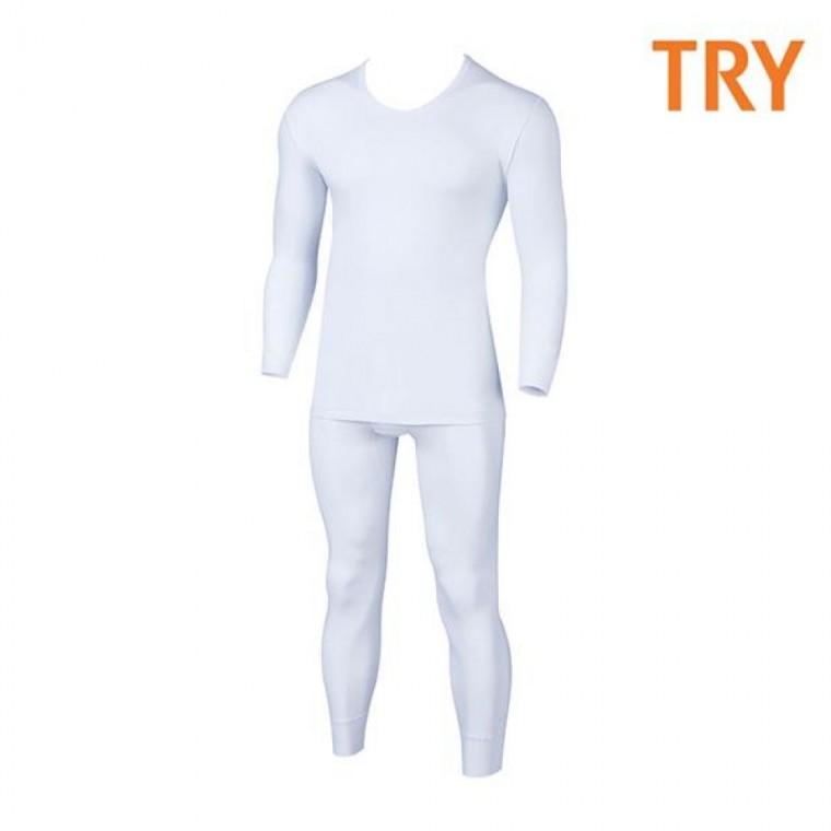 남성 TRY 100수 더블실켓 장유 내복 내의 세트 겨울