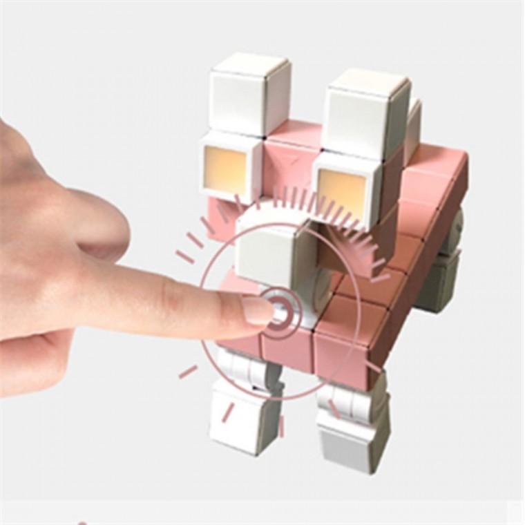 DIY블록 LED조명 댕댕이 스텐드조명 접이식스탠드 책상조명 독서등 책상스탠드등 DIY조명 조명스탠드 LED스