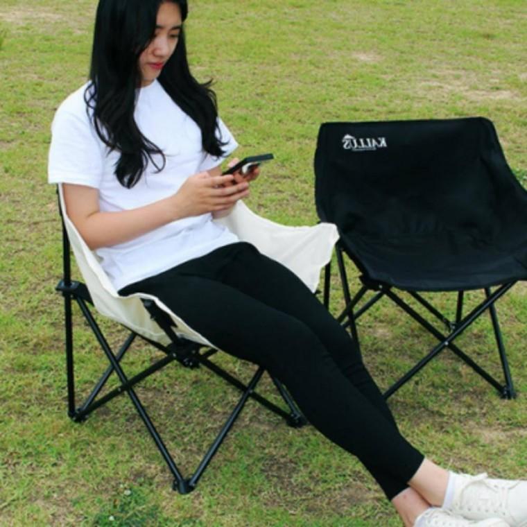 경량 캠핑 차박 피크닉 의자 2개 로우체어 접이식 1세트
