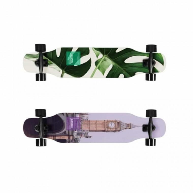 스케이트보드 몬스테라 런던 1067mm 롱보드 롱보드구매 컴플릿스케이트보드 42인치롱보드