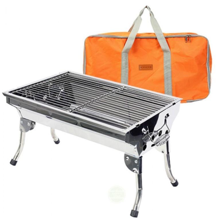 휴대용 캠핑 바베큐그릴 야외 숯불구이불판 펜션 BBQ그릴 야외용바베큐그릴