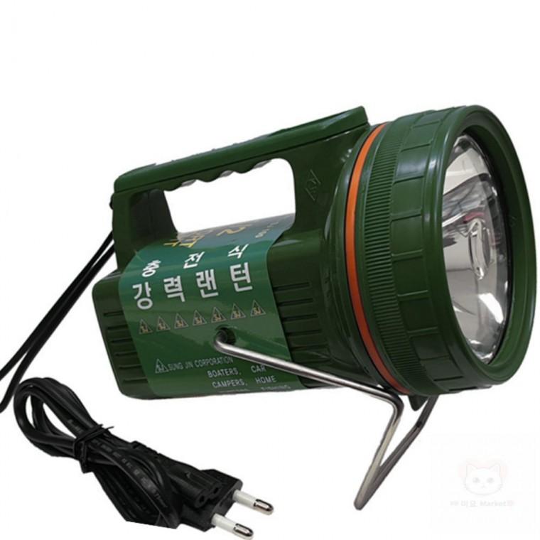 LED 충전랜턴 10시간 LED후레쉬 캠핑등