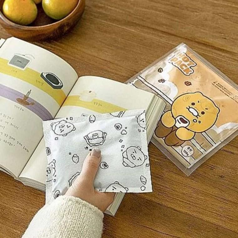 카카오 따끈 핫팩 춘식이 찐빵 박스 (100개입) 카카오춘식이 카카오선물세트 크리스마스선물