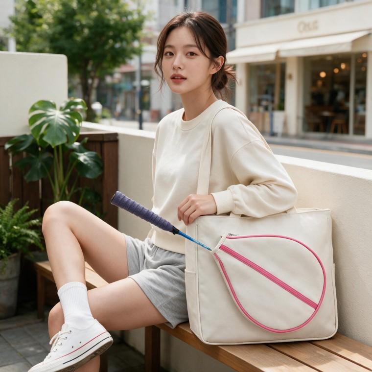 배드민턴 라켓 가방 스포츠 백팩 운동 경기 활동 연습 넉넉한 수납형 숄더 크로스