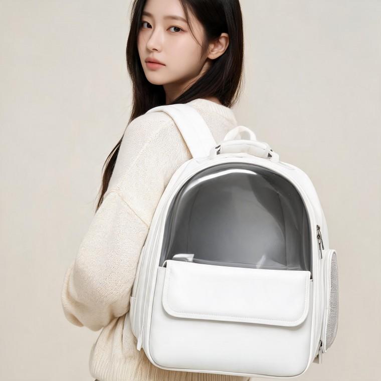 강아지 이동백팩 고양이 캐리어 가방 여행용 외출 이동장 산책 병원 방문 펫