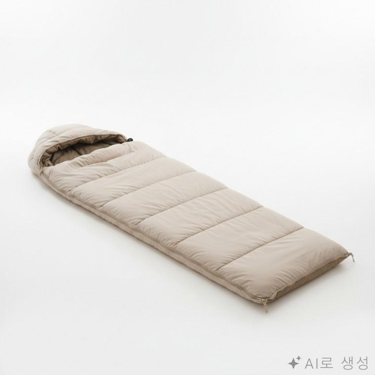동계용 침낭 겨울 따뜻한침낭 웜코튼침낭 컴팩트침낭