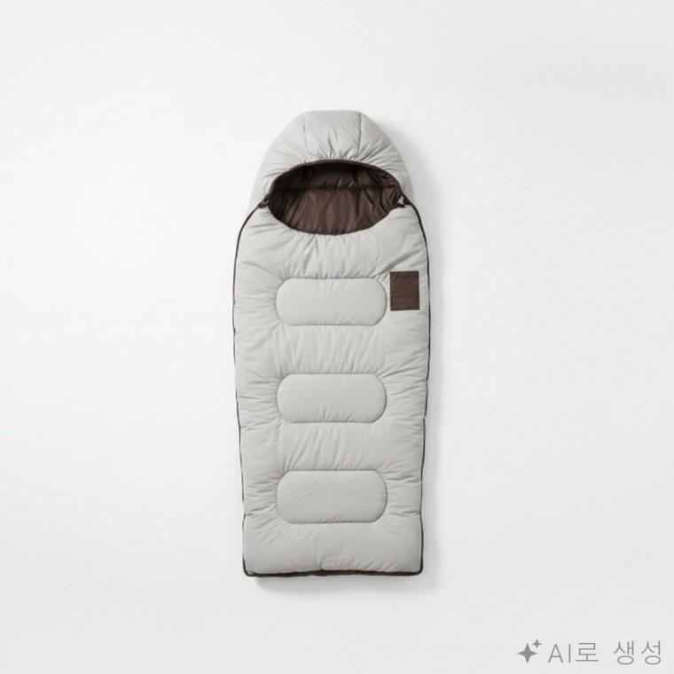 침낭 후드 캠핑용 겨울침낭 동계침낭 야외침낭
