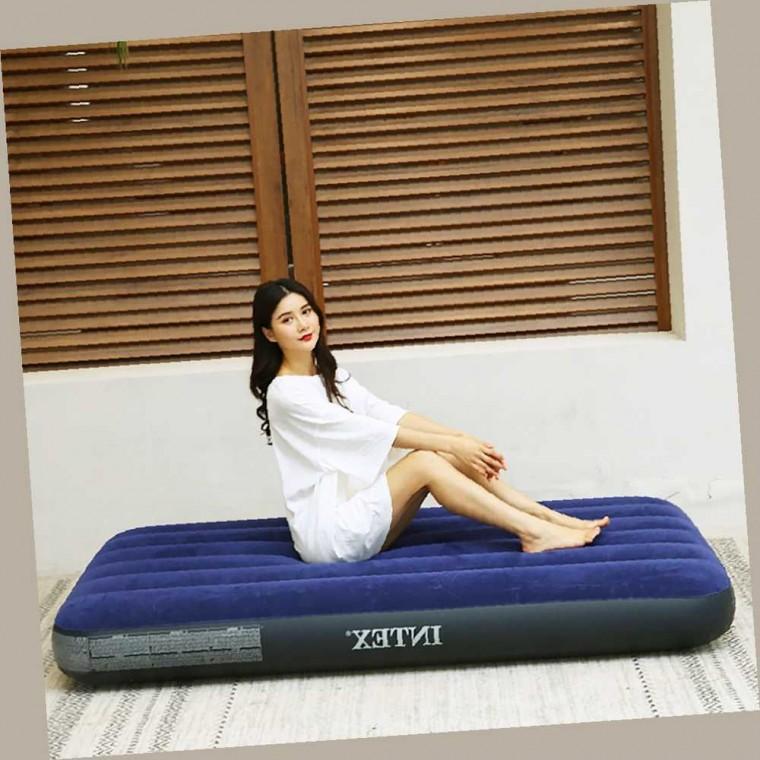 인텍스 에어매트 펌프 일체형 간이침대 수퍼싱글매트