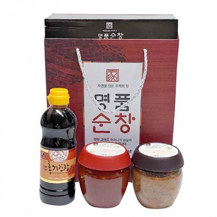전통발효조미료 간장선물세트 간장 된장 발효 명절 선물 조미료 고추장 선물용 추석 전통
