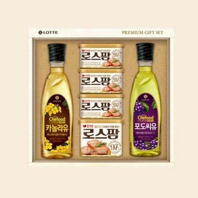 명절선물 명절선물세트 햄 1세트 알찬구성 카놀라유 햄선물세트 포도씨유