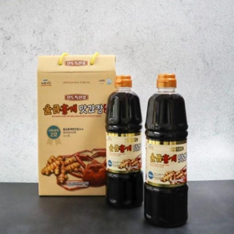 선물세트 맛간장소스 홍게간장 답례품 추석 울금홍게 2호