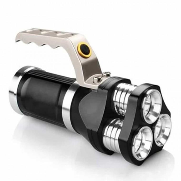 캠핑손전등 휴대용후레쉬 LED써치라이트 충전식랜턴 충전랜턴