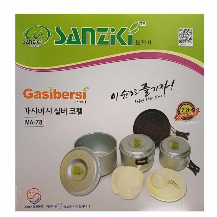 캠핑그릇 야외용코펠 캠핑코펠 코펠세트 8인용